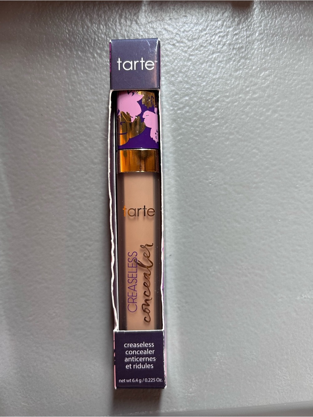 tarte Creaseless Concealer - Purple Accents, Pink Floral